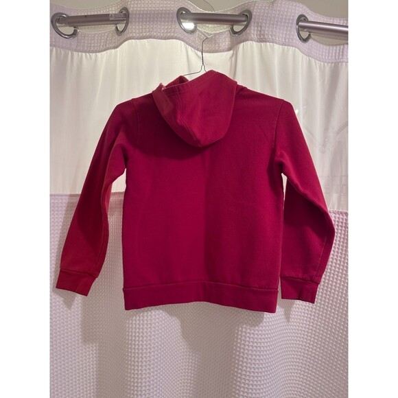 Kids Red Champion Hoodie Sweatshirt VGUC Size M (10-12) - Picture 2 of 3